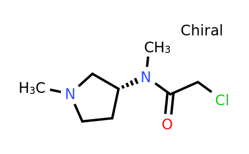 CAS 1354019-33-2 | (R)-2-Chloro-N-methyl-N-(1-methylpyrrolidin-3-yl)acetamide