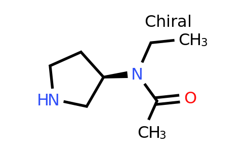CAS 1354019-39-8 | (R)-N-Ethyl-N-(pyrrolidin-3-yl)acetamide