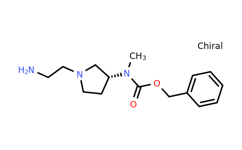 CAS 1354019-59-2 | (R)-Benzyl (1-(2-aminoethyl)pyrrolidin-3-yl)(methyl)carbamate
