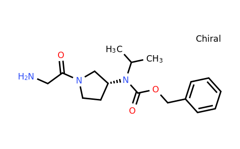 CAS 1354019-65-0 | (R)-Benzyl (1-(2-aminoacetyl)pyrrolidin-3-yl)(isopropyl)carbamate