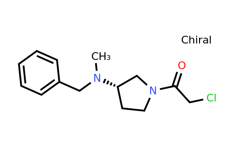 CAS 1354019-72-9 | (S)-1-(3-(Benzyl(methyl)amino)pyrrolidin-1-yl)-2-chloroethanone