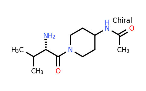 CAS 1354020-14-6 | (S)-N-(1-(2-Amino-3-methylbutanoyl)piperidin-4-yl)acetamide