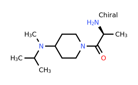 CAS 1354020-23-7 | (S)-2-Amino-1-(4-(isopropyl(methyl)amino)piperidin-1-yl)propan-1-one