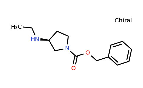 CAS 1354020-82-8 | (S)-Benzyl 3-(ethylamino)pyrrolidine-1-carboxylate
