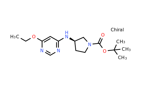 CAS 1354020-91-9 | (R)-tert-Butyl 3-((6-ethoxypyrimidin-4-yl)amino)pyrrolidine-1-carboxylate