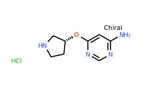 CAS 1354020-93-1 | (R)-6-(Pyrrolidin-3-yloxy)pyrimidin-4-amine hydrochloride