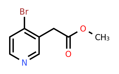CAS 1354021-04-7 | methyl 2-(4-bromo-3-pyridyl)acetate