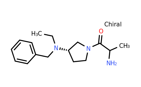 CAS 1354023-88-3 | 2-Amino-1-((S)-3-(benzyl(ethyl)amino)pyrrolidin-1-yl)propan-1-one