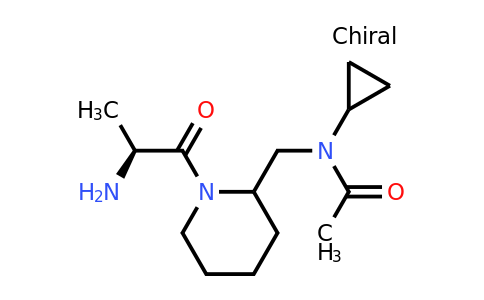 CAS 1354023-89-4 | N-((1-((S)-2-Aminopropanoyl)piperidin-2-yl)methyl)-N-cyclopropylacetamide