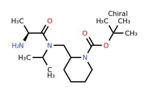 CAS 1354023-98-5 | tert-Butyl 2-(((S)-2-amino-N-isopropylpropanamido)methyl)piperidine-1-carboxylate