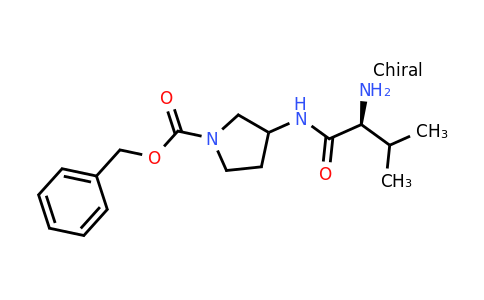 CAS 1354024-17-1 | Benzyl 3-((S)-2-amino-3-methylbutanamido)pyrrolidine-1-carboxylate