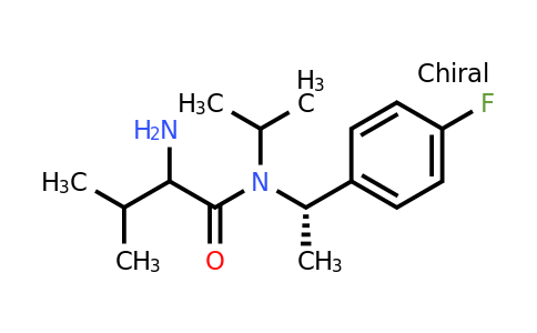 CAS 1354024-31-9 | 2-Amino-N-((S)-1-(4-fluorophenyl)ethyl)-N-isopropyl-3-methylbutanamide