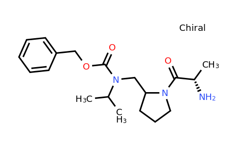 CAS 1354024-49-9 | Benzyl ((1-((S)-2-aminopropanoyl)pyrrolidin-2-yl)methyl)(isopropyl)carbamate