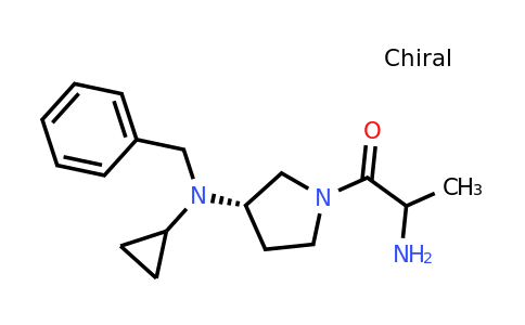 CAS 1354024-64-8 | 2-Amino-1-((S)-3-(benzyl(cyclopropyl)amino)pyrrolidin-1-yl)propan-1-one