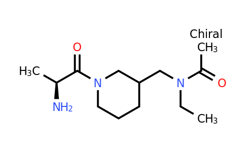 CAS 1354024-85-3 | N-((1-((S)-2-Aminopropanoyl)piperidin-3-yl)methyl)-N-ethylacetamide