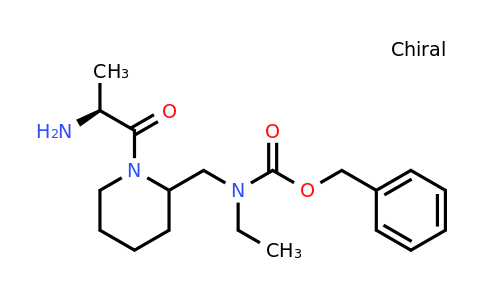 CAS 1354025-07-2 | Benzyl ((1-((S)-2-aminopropanoyl)piperidin-2-yl)methyl)(ethyl)carbamate