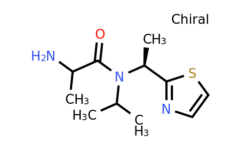 CAS 1354025-14-1 | 2-Amino-N-isopropyl-N-((S)-1-(thiazol-2-yl)ethyl)propanamide