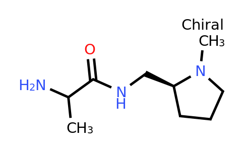 CAS 1354025-16-3 | 2-Amino-N-(((S)-1-methylpyrrolidin-2-yl)methyl)propanamide