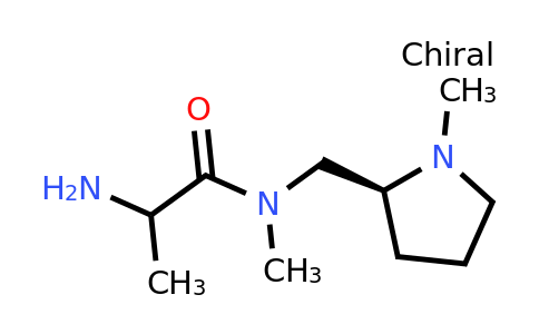 CAS 1354025-23-2 | 2-Amino-N-methyl-N-(((S)-1-methylpyrrolidin-2-yl)methyl)propanamide