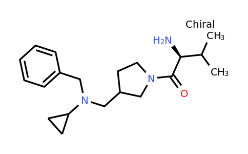 CAS 1354025-29-8 | (2S)-2-Amino-1-(3-((benzyl(cyclopropyl)amino)methyl)pyrrolidin-1-yl)-3-methylbutan-1-one