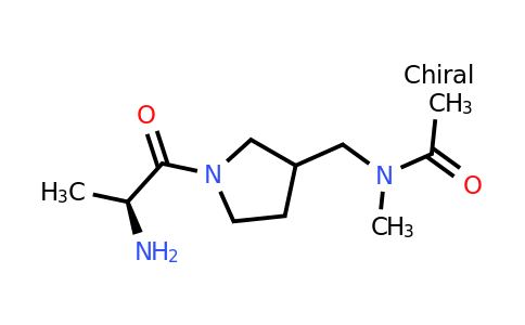 CAS 1354025-36-7 | N-((1-((S)-2-Aminopropanoyl)pyrrolidin-3-yl)methyl)-N-methylacetamide