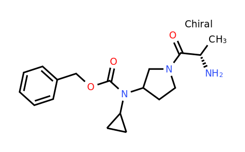 CAS 1354025-45-8 | Benzyl (1-((S)-2-aminopropanoyl)pyrrolidin-3-yl)(cyclopropyl)carbamate