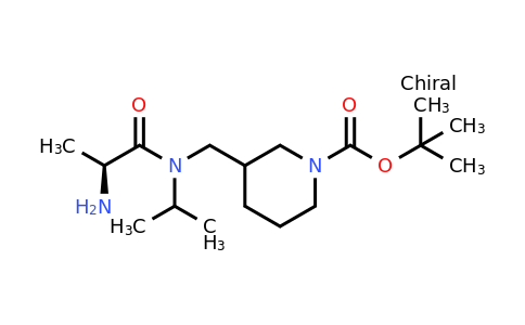 CAS 1354025-54-9 | tert-Butyl 3-(((S)-2-amino-N-isopropylpropanamido)methyl)piperidine-1-carboxylate