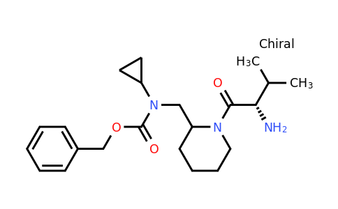 CAS 1354025-64-1 | Benzyl ((1-((S)-2-amino-3-methylbutanoyl)piperidin-2-yl)methyl)(cyclopropyl)carbamate