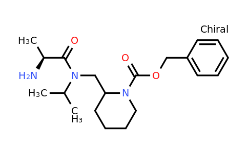 CAS 1354025-67-4 | Benzyl 2-(((S)-2-amino-N-isopropylpropanamido)methyl)piperidine-1-carboxylate