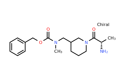 CAS 1354025-71-0 | Benzyl ((1-((S)-2-aminopropanoyl)piperidin-3-yl)methyl)(methyl)carbamate