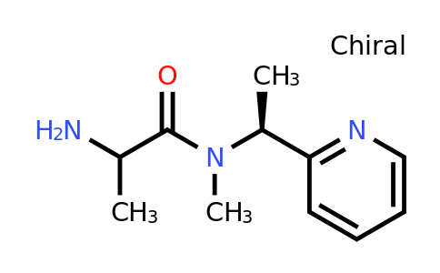 CAS 1354025-86-7 | 2-Amino-N-methyl-N-((S)-1-(pyridin-2-yl)ethyl)propanamide
