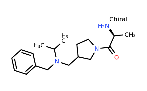 CAS 1354025-89-0 | (2S)-2-Amino-1-(3-((benzyl(isopropyl)amino)methyl)pyrrolidin-1-yl)propan-1-one
