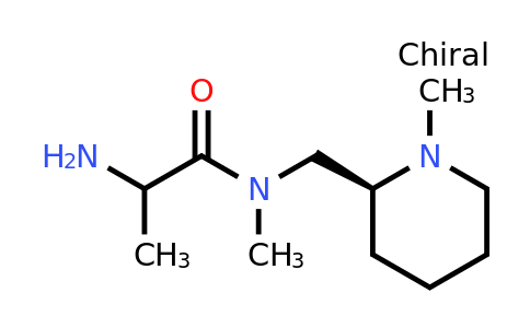 CAS 1354026-14-4 | 2-Amino-N-methyl-N-(((S)-1-methylpiperidin-2-yl)methyl)propanamide
