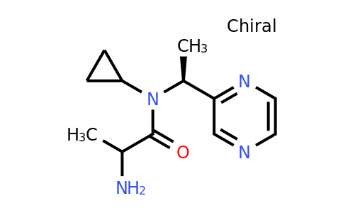 CAS 1354026-15-5 | 2-Amino-N-cyclopropyl-N-((S)-1-(pyrazin-2-yl)ethyl)propanamide