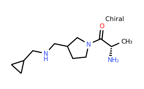 CAS 1354026-30-4 | (2S)-2-Amino-1-(3-(((cyclopropylmethyl)amino)methyl)pyrrolidin-1-yl)propan-1-one