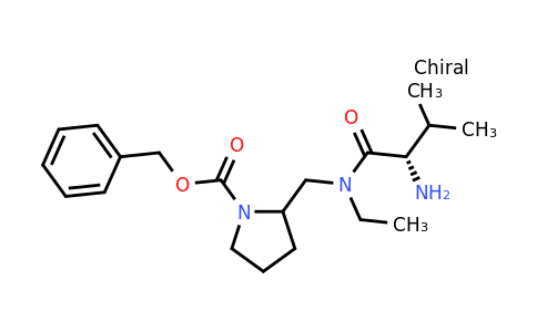 CAS 1354026-32-6 | Benzyl 2-(((S)-2-amino-N-ethyl-3-methylbutanamido)methyl)pyrrolidine-1-carboxylate