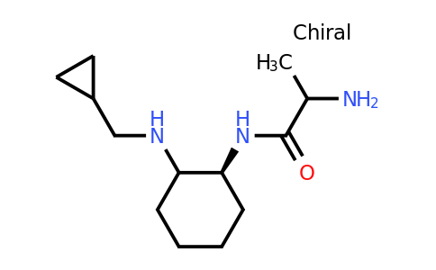 CAS 1354026-45-1 | 2-Amino-N-((1S)-2-((cyclopropylmethyl)amino)cyclohexyl)propanamide