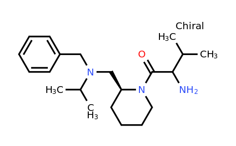 2-Amino-1-((S)-2-((benzyl(isopropyl)amino)methyl)piperidin-1-yl)-3-methylbutan-1-one