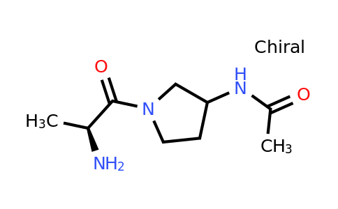CAS 1354026-61-1 | N-(1-((S)-2-Aminopropanoyl)pyrrolidin-3-yl)acetamide