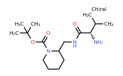 CAS 1354026-95-1 | tert-Butyl 2-(((S)-2-amino-3-methylbutanamido)methyl)piperidine-1-carboxylate