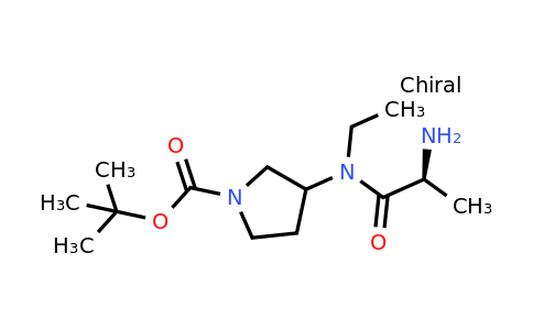 CAS 1354026-96-2 | tert-Butyl 3-((S)-2-amino-N-ethylpropanamido)pyrrolidine-1-carboxylate
