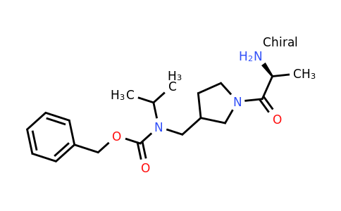 CAS 1354026-97-3 | Benzyl ((1-((S)-2-aminopropanoyl)pyrrolidin-3-yl)methyl)(isopropyl)carbamate