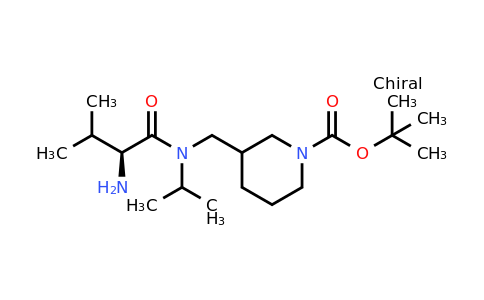 CAS 1354027-00-1 | tert-Butyl 3-(((S)-2-amino-N-isopropyl-3-methylbutanamido)methyl)piperidine-1-carboxylate