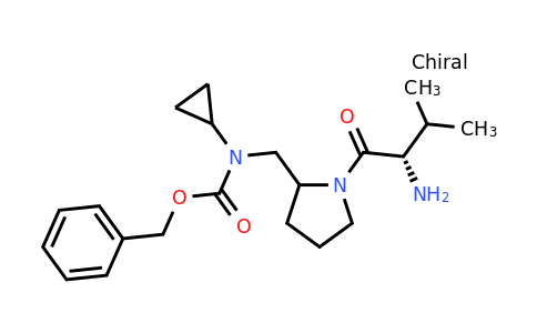CAS 1354027-02-3 | Benzyl ((1-((S)-2-amino-3-methylbutanoyl)pyrrolidin-2-yl)methyl)(cyclopropyl)carbamate