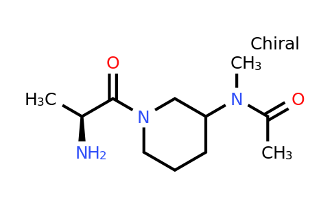 CAS 1354027-05-6 | N-(1-((S)-2-Aminopropanoyl)piperidin-3-yl)-N-methylacetamide