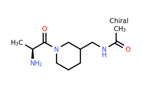 CAS 1354027-07-8 | N-((1-((S)-2-Aminopropanoyl)piperidin-3-yl)methyl)acetamide