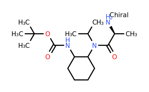CAS 1354027-08-9 | tert-Butyl (2-((S)-2-amino-N-isopropylpropanamido)cyclohexyl)carbamate