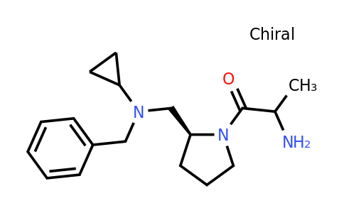 CAS 1354027-14-7 | 2-Amino-1-((S)-2-((benzyl(cyclopropyl)amino)methyl)pyrrolidin-1-yl)propan-1-one