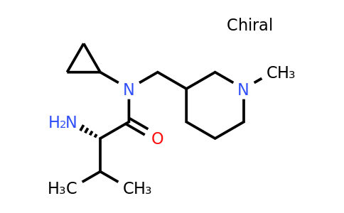 CAS 1354027-17-0 | (2S)-2-Amino-N-cyclopropyl-3-methyl-N-((1-methylpiperidin-3-yl)methyl)butanamide