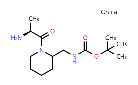 CAS 1354027-22-7 | tert-Butyl ((1-((S)-2-aminopropanoyl)piperidin-2-yl)methyl)carbamate